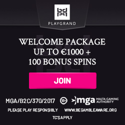 www.PlayGrandCasino.com – Získajte 1000  $ zadarmo + 100 bonusová otočenie